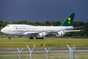 Saudi Arabian Government Boeing 747-468 (HZ-HM1) at  Hamburg - Fuhlsbuettel (Helmut Schmidt), Germany