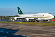 Saudi Arabian Government Boeing 747-468 (HZ-HM1) at  Hamburg - Fuhlsbuettel (Helmut Schmidt), Germany