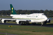 Saudi Arabian Government Boeing 747-468 (HZ-HM1) at  Hamburg - Fuhlsbuettel (Helmut Schmidt), Germany