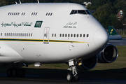 Saudi Arabian Government Boeing 747-468 (HZ-HM1) at  Hamburg - Fuhlsbuettel (Helmut Schmidt), Germany