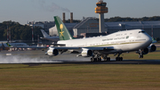 Saudi Arabian Government Boeing 747-468 (HZ-HM1) at  Hamburg - Fuhlsbuettel (Helmut Schmidt), Germany