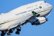 Saudi Arabian Government Boeing 747-468 (HZ-HM1) at  Hamburg - Fuhlsbuettel (Helmut Schmidt), Germany