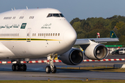 Saudi Arabian Government Boeing 747-468 (HZ-HM1) at  Hamburg - Fuhlsbuettel (Helmut Schmidt), Germany