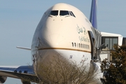 Saudi Arabian Royal Flight Boeing 747-3G1 (HZ-HM1A) at  Hamburg - Fuhlsbuettel (Helmut Schmidt), Germany