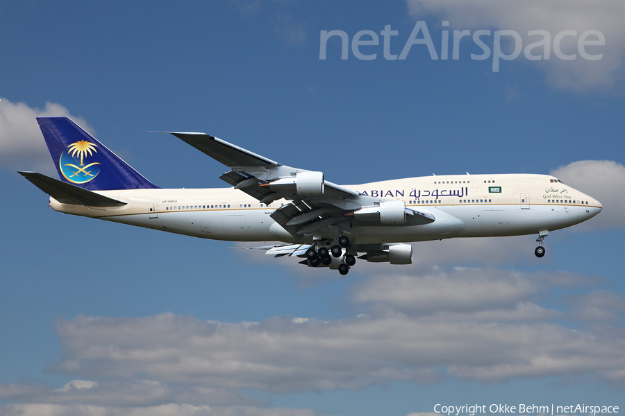 Saudi Arabian Royal Flight Boeing 747-3G1 (HZ-HM1A) | Photo 74467