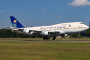 Saudi Arabian Royal Flight Boeing 747-3G1 (HZ-HM1A) at  Hamburg - Fuhlsbuettel (Helmut Schmidt), Germany