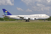 Saudi Arabian Royal Flight Boeing 747-3G1 (HZ-HM1A) at  Hamburg - Fuhlsbuettel (Helmut Schmidt), Germany