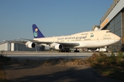 Saudi Arabian Royal Flight Boeing 747-3G1 (HZ-HM1A) at  Hamburg - Fuhlsbuettel (Helmut Schmidt), Germany