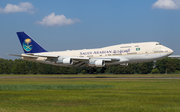 Saudi Arabian Royal Flight Boeing 747-3G1 (HZ-HM1A) at  Hamburg - Fuhlsbuettel (Helmut Schmidt), Germany