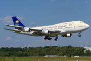 Saudi Arabian Royal Flight Boeing 747-3G1 (HZ-HM1A) at  Hamburg - Fuhlsbuettel (Helmut Schmidt), Germany