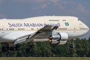 Saudi Arabian Royal Flight Boeing 747-3G1 (HZ-HM1A) at  Hamburg - Fuhlsbuettel (Helmut Schmidt), Germany