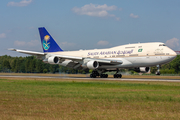 Saudi Arabian Royal Flight Boeing 747-3G1 (HZ-HM1A) at  Hamburg - Fuhlsbuettel (Helmut Schmidt), Germany