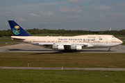 Saudi Arabian Royal Flight Boeing 747-3G1 (HZ-HM1A) at  Hamburg - Fuhlsbuettel (Helmut Schmidt), Germany