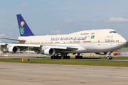 Saudi Arabian Royal Flight Boeing 747-3G1 (HZ-HM1A) at  Hamburg - Fuhlsbuettel (Helmut Schmidt), Germany