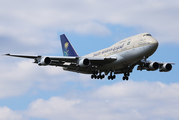 Saudi Arabian Royal Flight Boeing 747-3G1 (HZ-HM1A) at  Hamburg - Fuhlsbuettel (Helmut Schmidt), Germany