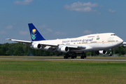 Saudi Arabian Royal Flight Boeing 747-3G1 (HZ-HM1A) at  Hamburg - Fuhlsbuettel (Helmut Schmidt), Germany