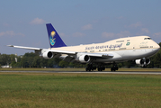 Saudi Arabian Royal Flight Boeing 747-3G1 (HZ-HM1A) at  Hamburg - Fuhlsbuettel (Helmut Schmidt), Germany