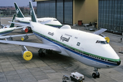 Saudi Arabian Royal Flight Boeing 747-3G1 (HZ-HM1A) at  London - Heathrow, United Kingdom