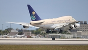 Saudi Arabian Royal Flight Boeing 747SP-68 (HZ-HM1B) at  Miami - International, United States