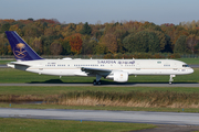 Saudi Arabian Royal Flight Boeing 757-23A (HZ-HMED) at  Hamburg - Fuhlsbuettel (Helmut Schmidt), Germany