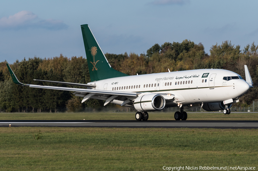 Saudi Arabian Government Boeing 737-7FG(BBJ) (HZ-MF1) | Photo 273606