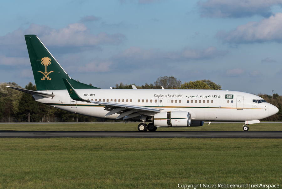 Saudi Arabian Government Boeing 737-7FG(BBJ) (HZ-MF1) | Photo 273607