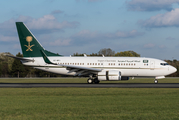 Saudi Arabian Government Boeing 737-7FG(BBJ) (HZ-MF1) at  Hamburg - Fuhlsbuettel (Helmut Schmidt), Germany