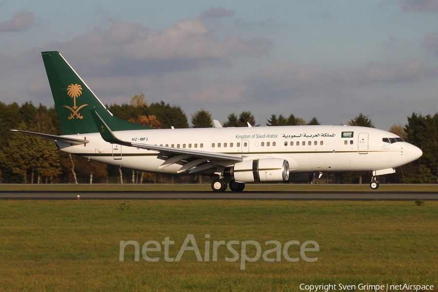 Saudi Arabian Government Boeing 737-7FG(BBJ) (HZ-MF1) | Photo 273608