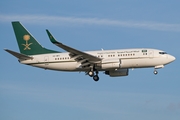 Saudi Arabian Government Boeing 737-7FG(BBJ) (HZ-MF1) at  Hamburg - Fuhlsbuettel (Helmut Schmidt), Germany