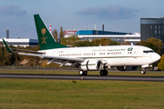 Saudi Arabian Government Boeing 737-7FG(BBJ) (HZ-MF1) at  Hamburg - Fuhlsbuettel (Helmut Schmidt), Germany