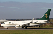 Saudi Arabian Government Boeing 737-7FG(BBJ) (HZ-MF1) at  London - Luton, United Kingdom