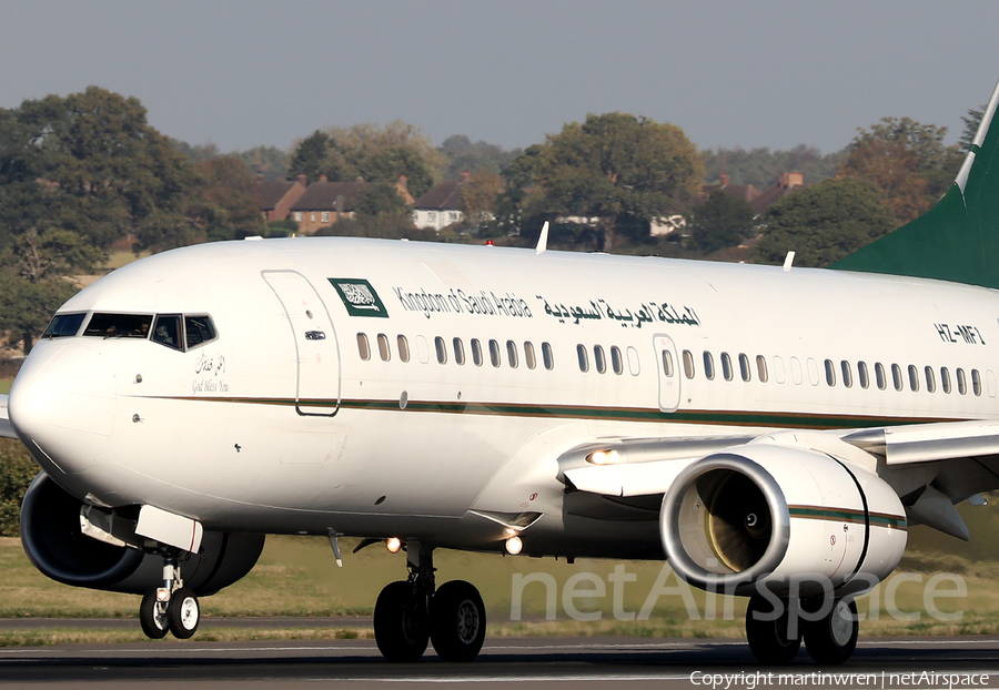 Saudi Arabian Government Boeing 737-7FG(BBJ) (HZ-MF1) | Photo 270704