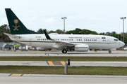 Saudi Arabian Government Boeing 737-7AJ(BBJ) (HZ-MF2) at  Ft. Lauderdale - International, United States