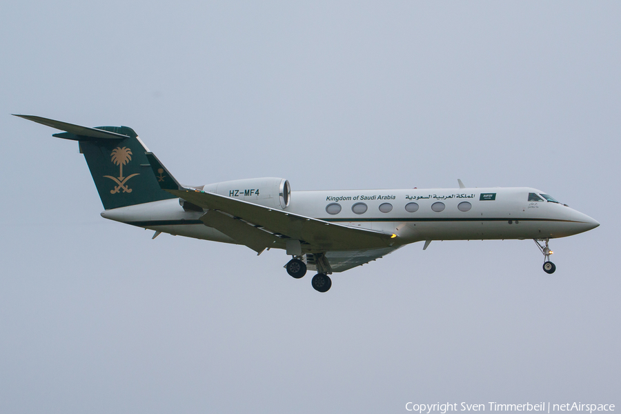 Saudi Arabian Royal Flight Gulfstream G-IV (HZ-MF4) | Photo 171203