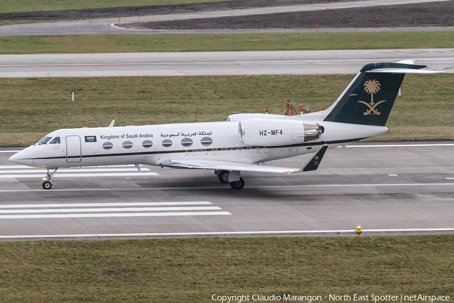 Saudi Arabian Royal Flight Gulfstream G-IV (HZ-MF4) | Photo 98295