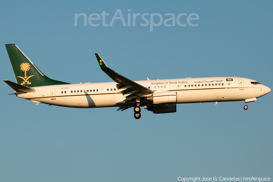 Saudi Arabian Government Boeing 737-9FG(ER) BBJ3 (HZ-MF6) | Photo 119218