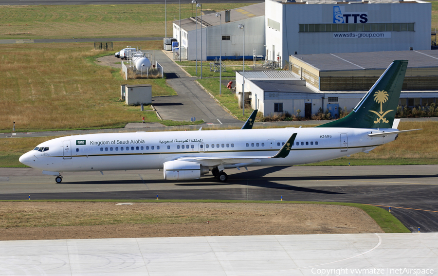 Saudi Arabian Government Boeing 737-9FG(ER) BBJ3 (HZ-MF6) | Photo 127397