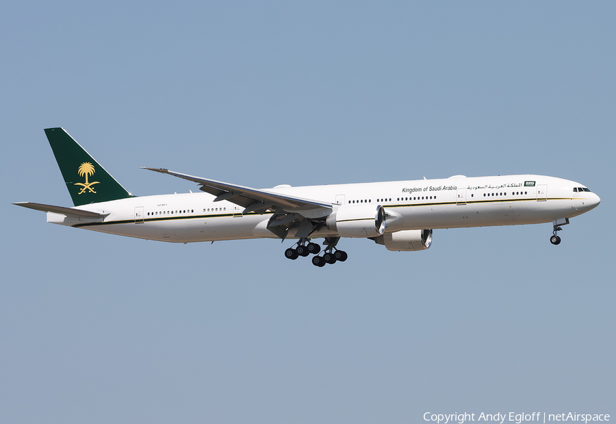 Saudi Arabian Government Boeing 777-3FG(ER) (HZ-MF9) | Photo 382874