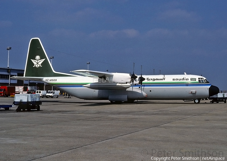 Saudi Arabian Airlines Lockheed L-100-30 (Model 382G) Hercules (HZ-MS09) | Photo 397227