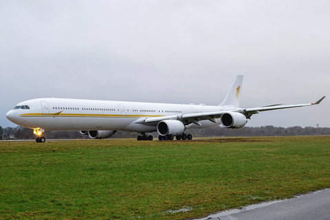 Sky Prime Aviation Services Airbus A340-642 (HZ-SKY) at  Hamburg - Fuhlsbuettel (Helmut Schmidt), Germany