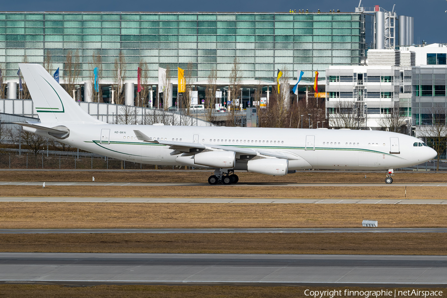 Sky Prime Aviation Services Airbus A340-211 (HZ-SKY1) | Photo 554107