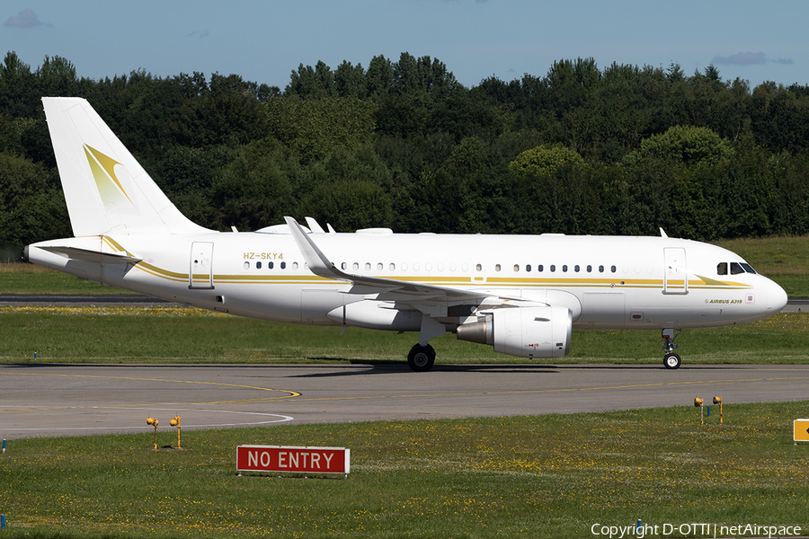 Sky Prime Aviation Services Airbus A319-115 CJ (HZ-SKY4) | Photo 173772