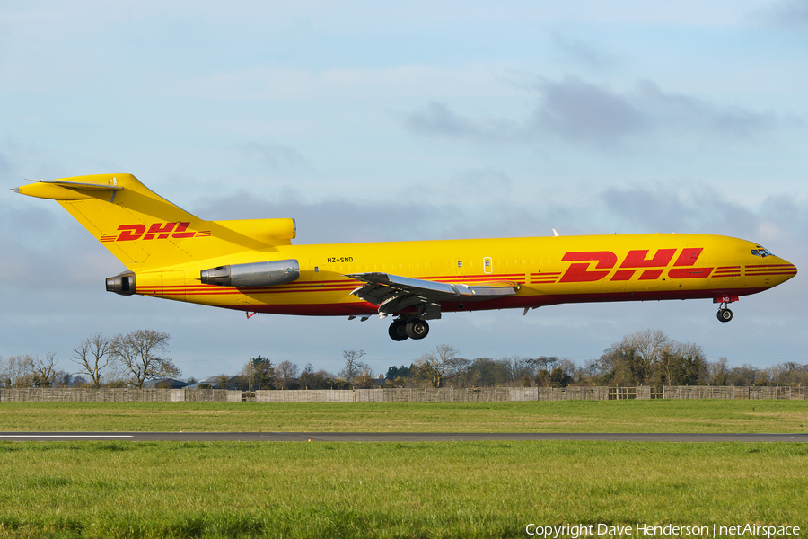 DHL (SNAS Aviation) Boeing 727-223F(Adv) (HZ-SND) | Photo 44267