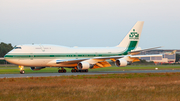 Kingdom Holding Boeing 747-4J6 (HZ-WBT7) at  Hamburg - Fuhlsbuettel (Helmut Schmidt), Germany