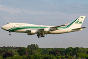 Kingdom Holding Boeing 747-4J6 (HZ-WBT7) at  Hamburg - Fuhlsbuettel (Helmut Schmidt), Germany