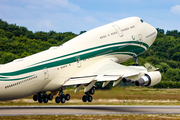 Kingdom Holding Boeing 747-4J6 (HZ-WBT7) at  Hamburg - Fuhlsbuettel (Helmut Schmidt), Germany