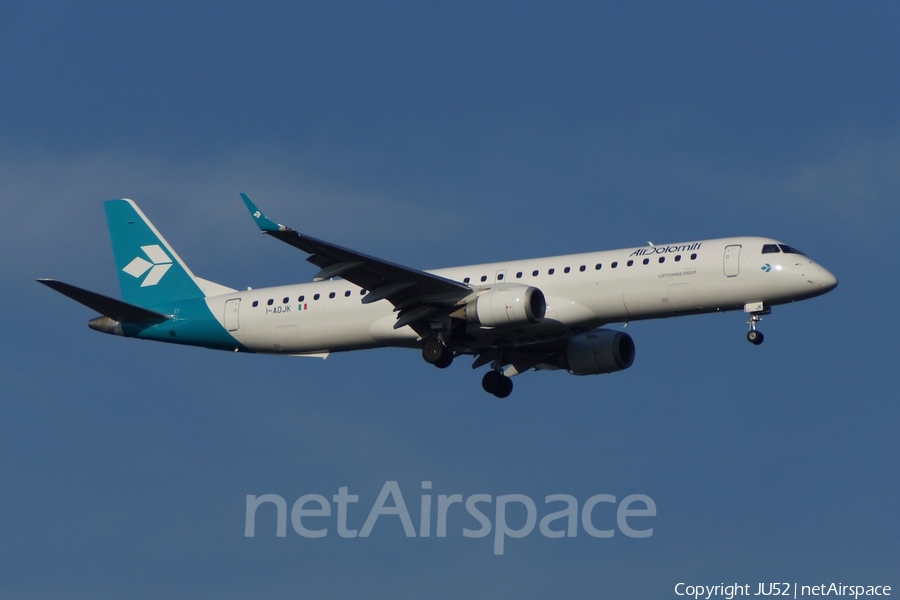 Air Dolomiti Embraer ERJ-195LR (ERJ-190-200LR) (I-ADJK) | Photo 325465