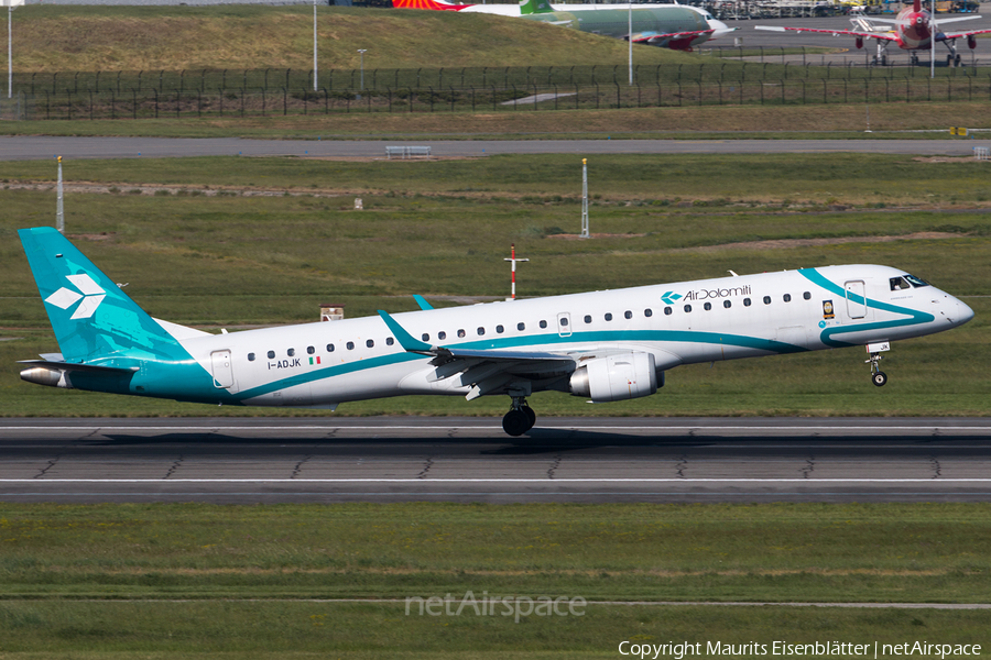 Air Dolomiti Embraer ERJ-195LR (ERJ-190-200LR) (I-ADJK) | Photo 158136