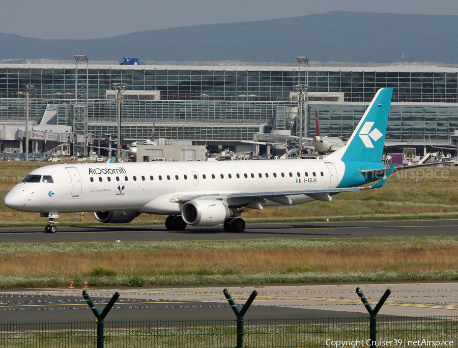 Air Dolomiti Embraer ERJ-195LR (ERJ-190-200LR) (I-ADJK) | Photo 480370