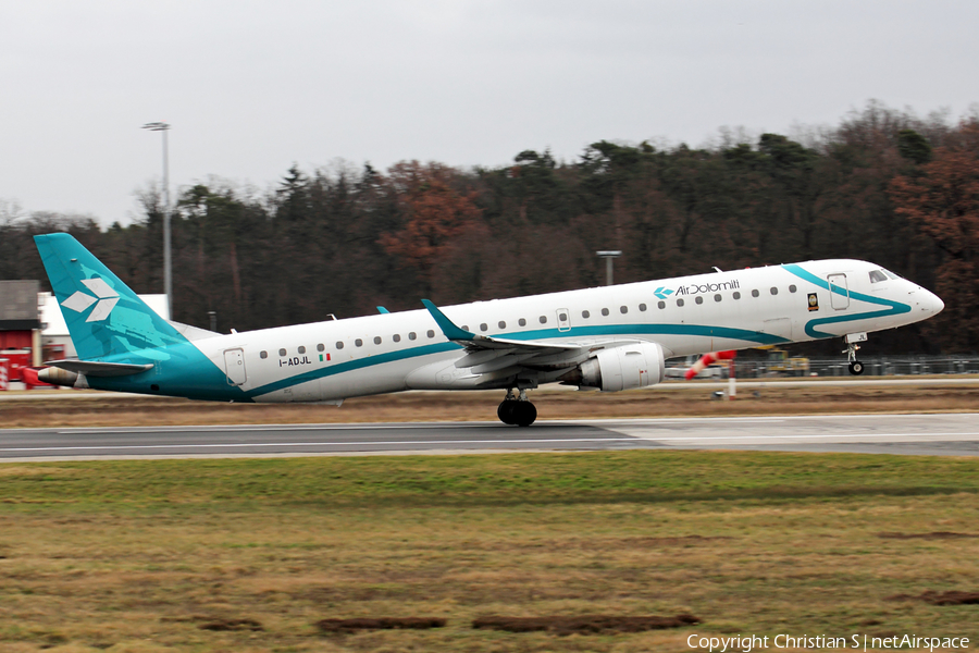 Air Dolomiti Embraer ERJ-195LR (ERJ-190-200LR) (I-ADJL) | Photo 216765